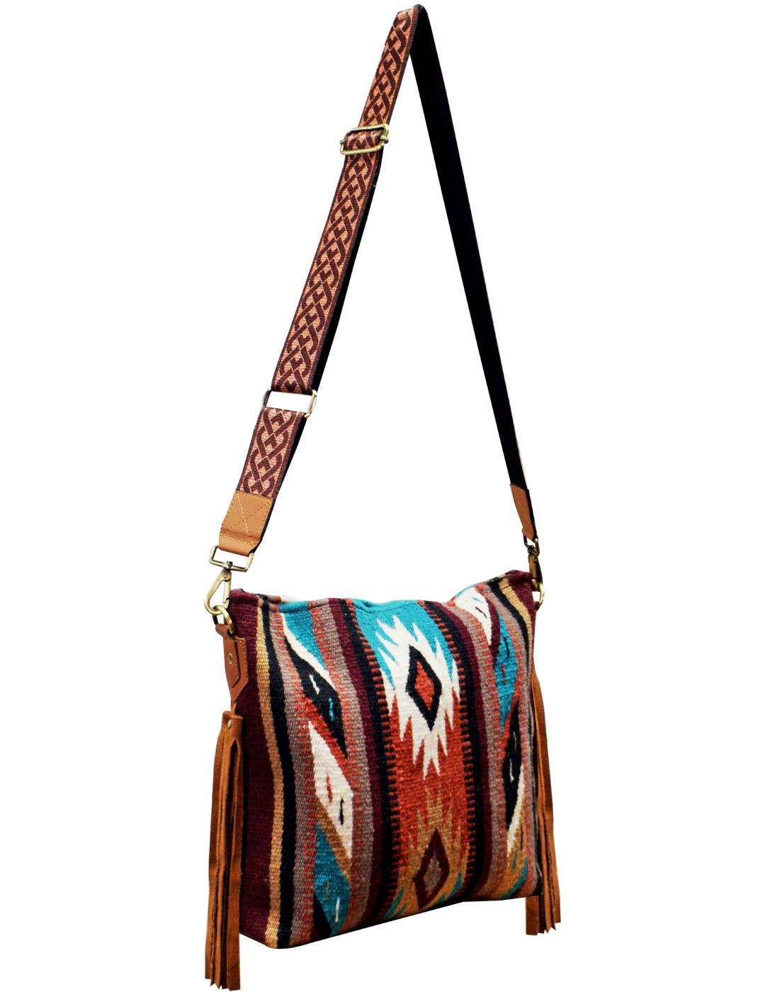 El Paso Saddleblanket - Wholesale Crossbody Bag - Women's - Maya Modern Purse, Design 8A