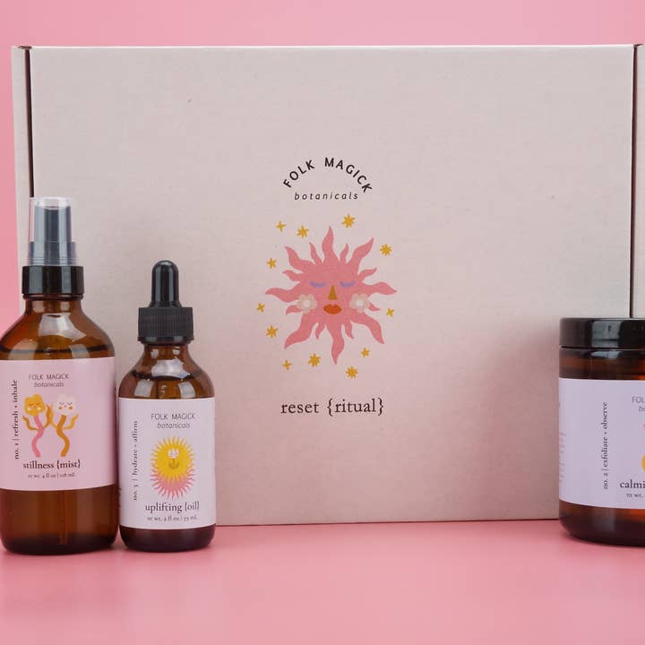 Burnout Buster Shower Ritual Kit for engroshandel hos Folk Magick Botanicals