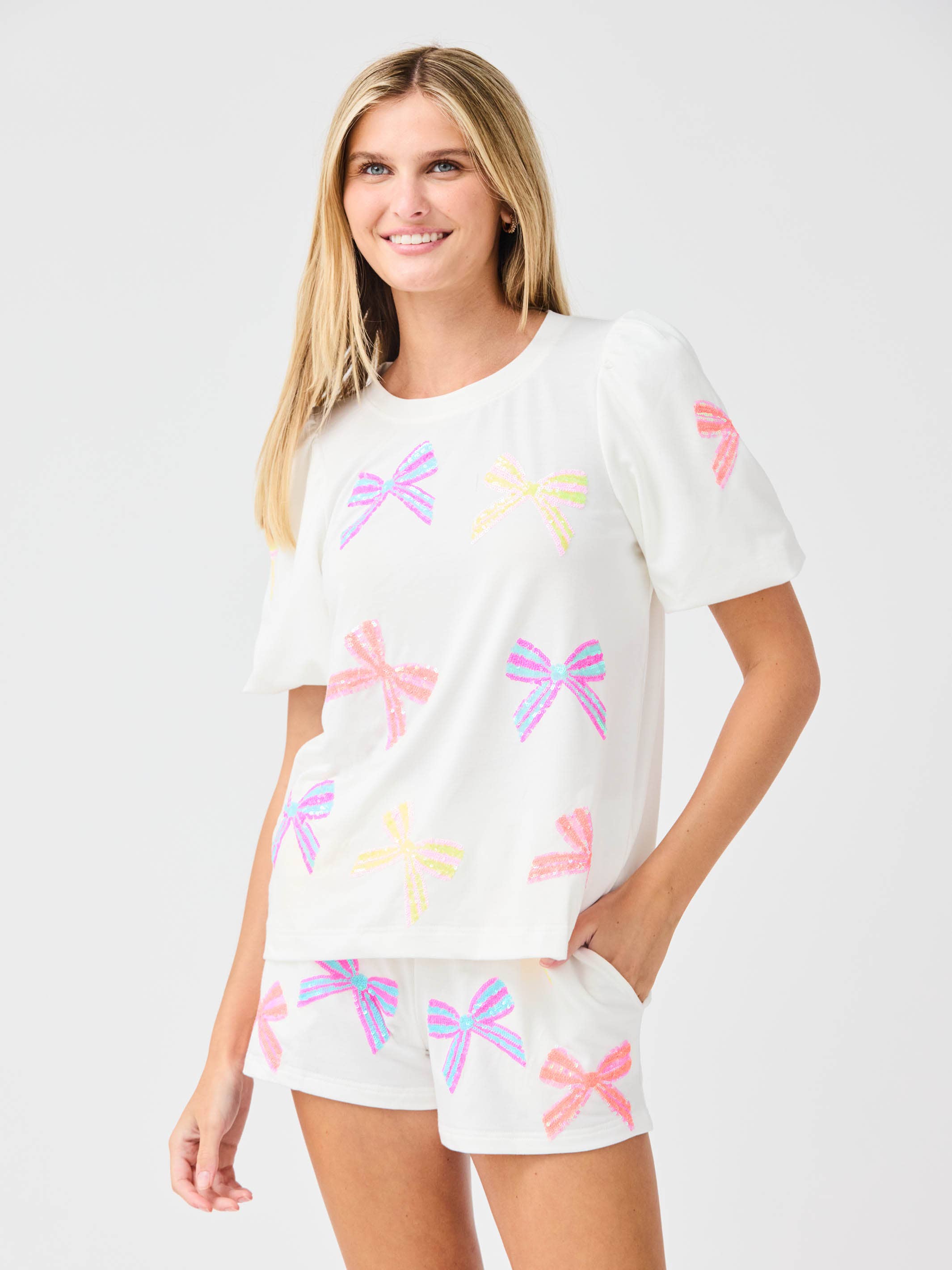 Mary Square - Wholesale Lounge Set - Women's - Tina Sequin Set | Bows6