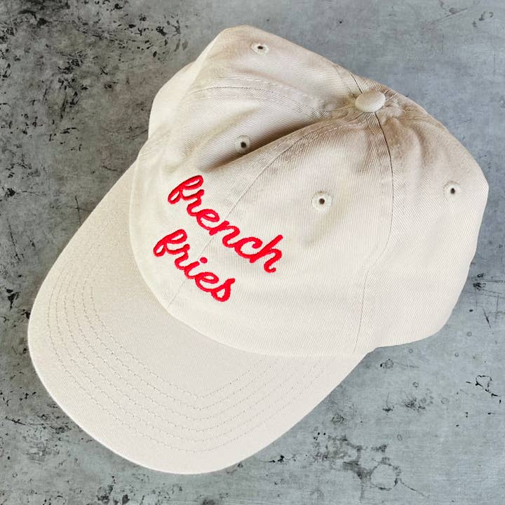 The Silver Spider - Wholesale Baseball Cap - Unisex - French Fries foodie Baseball Cap Dad Hat diner funny