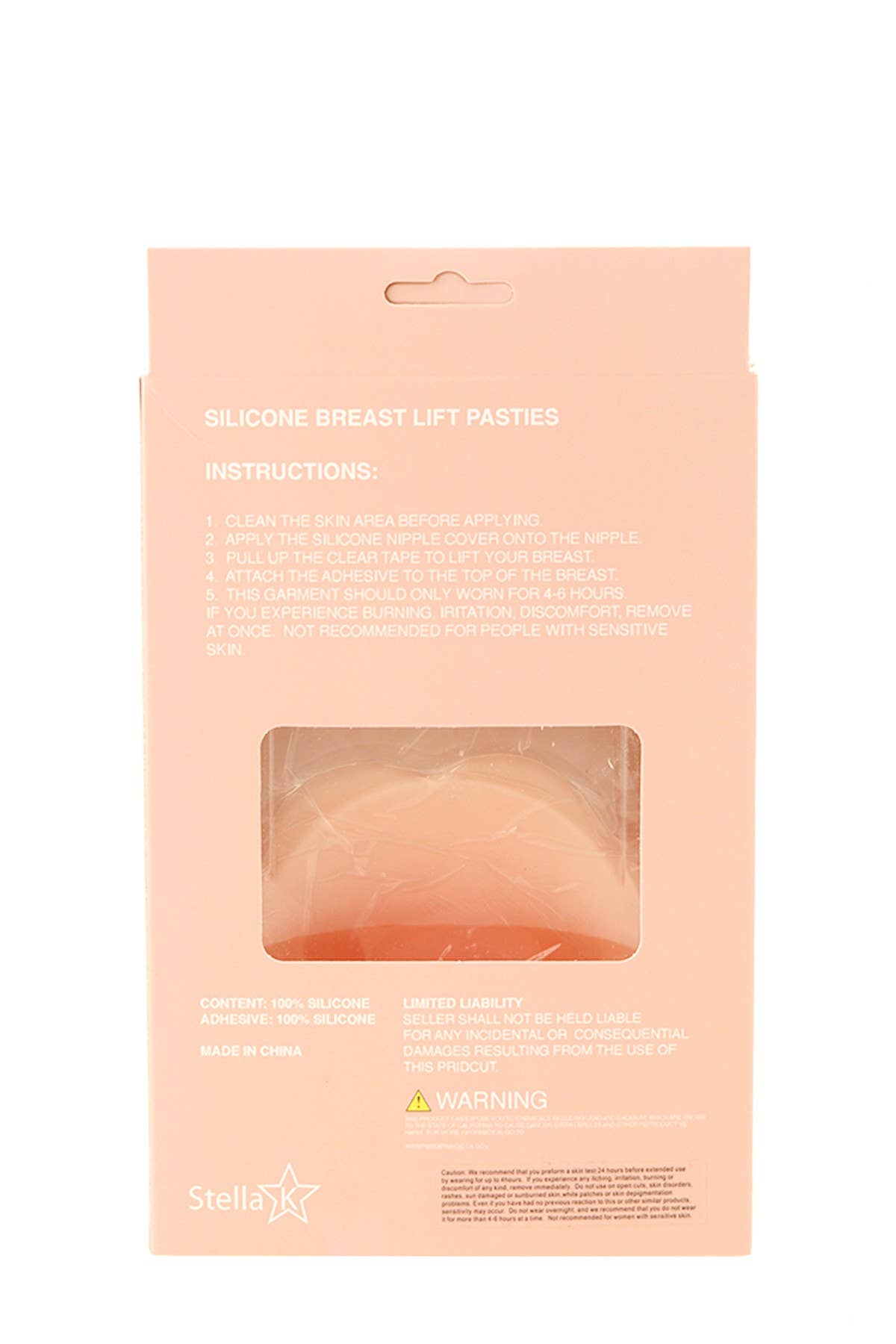 Stella K - Wholesale Nipple Pasties - Women's - SILICONE LIFT PASTIES-PLUS SIZE3