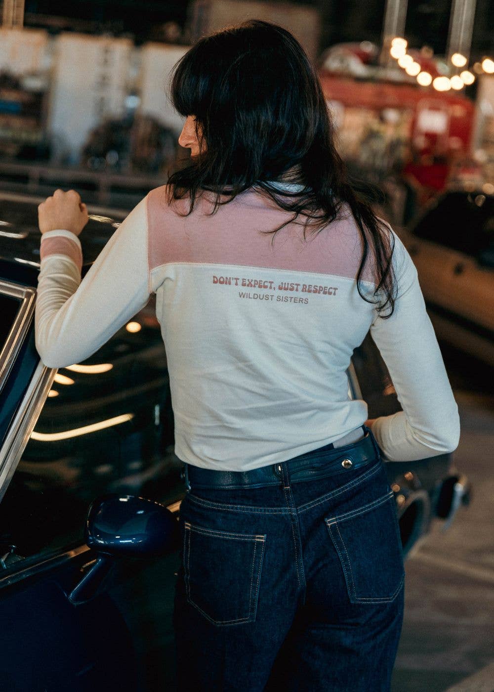 WILDUST - Wholesale Screen Printed T-Shirt - Women's - WESTERN TEE - RESPECT4