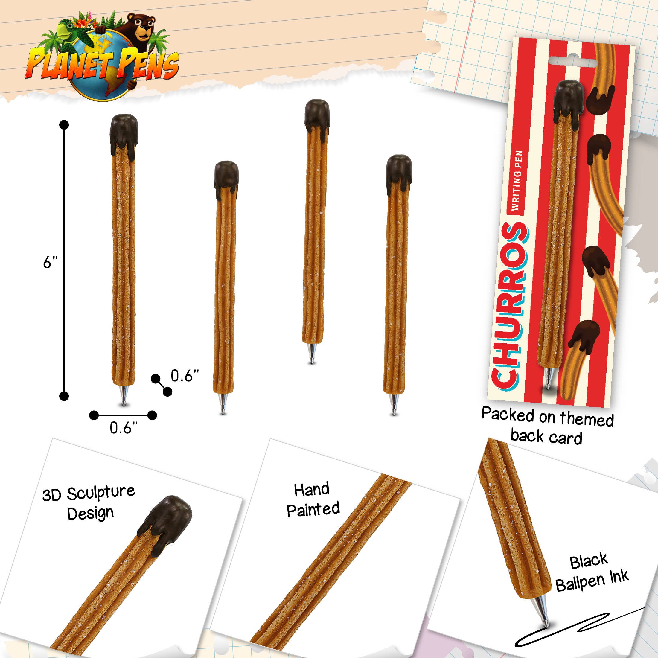 Cota Global - Wholesale Pen - PLANET PEN - CHURRO2
