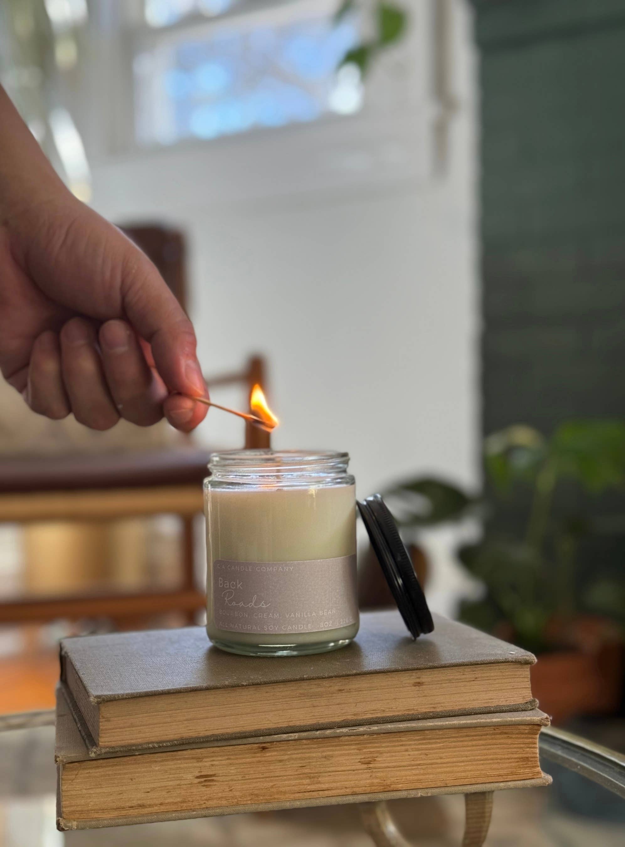 C.A Candle Co. - Wholesale Jar/Filled Candle - 8oz Soy Candle Old North State Collection0