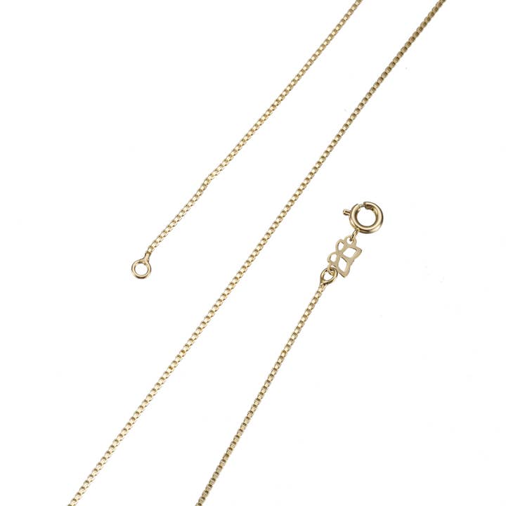 Clearance Pricing BLOWOUT 0.5mm Gold Box 16 Inch, 18 Inch Layering Chain Necklace | WA-221 WA-222 for wholesale by Aim Eternal