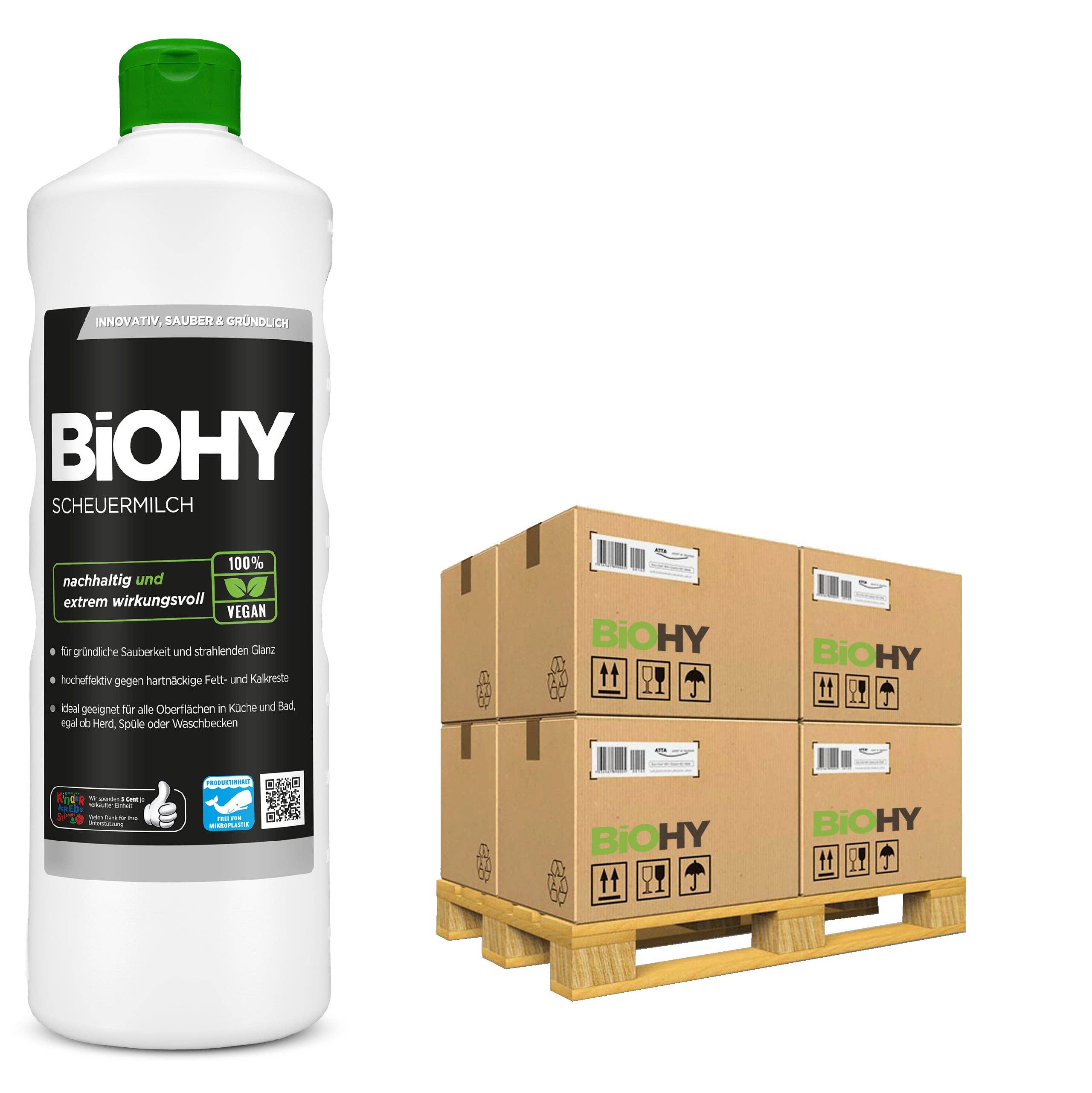 BiOHY - Wholesale Sports/Energy Drink - BiOHY scouring milk, stove cleaner, kitchen cleaner, cleaning milk, B2B1