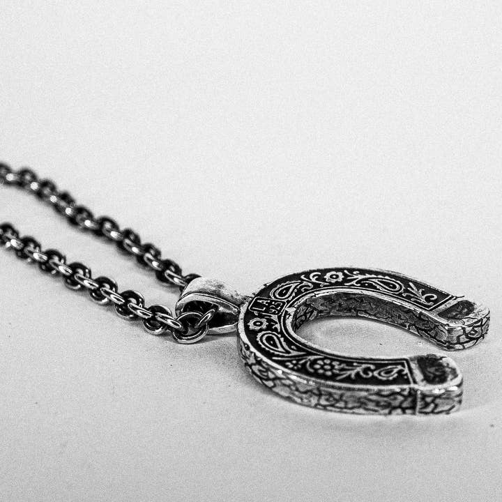 Lost Amigo - Wholesale Pendant/Charm Necklace - Horseshoe Down1