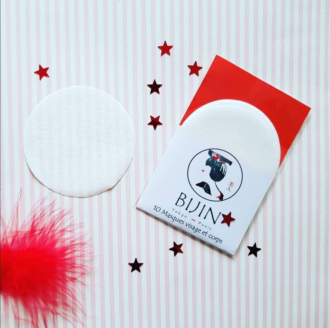 Bijin - Wholesale Skincare Face Mask - Uninfused face and body fabric masks0