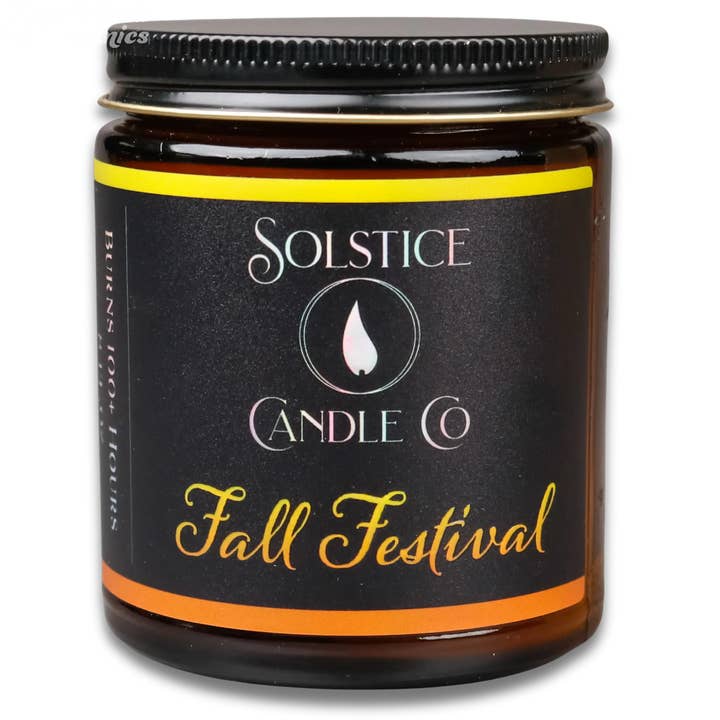 Fall Festival Candle for wholesale by Sage Work Organics Inc.