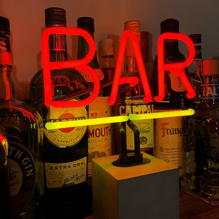 Neon 'Bar' Sign for wholesale by Locomocean Ltd