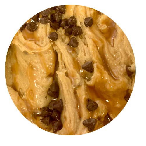 Alumni Cookie Dough - Wholesale Cookie - Freshman 15 - Sea-Salted Chocolate Chip Edible Cookie Dough1