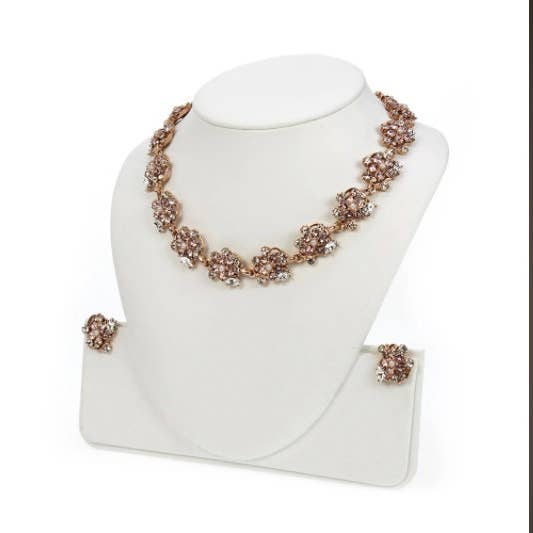 kyles collection ltd - Wholesale Jewelry Set - Gulnaar Necklace & Earring Set | Indian Jewellery