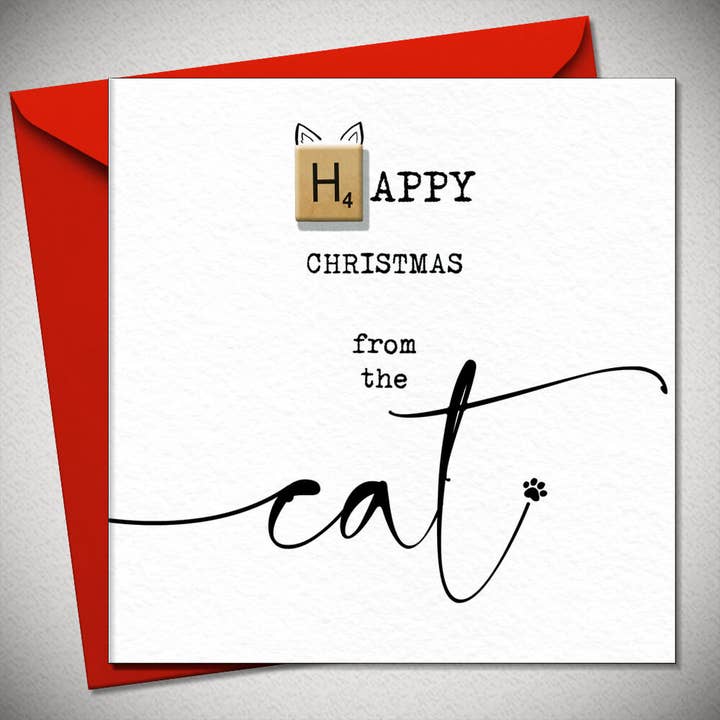 HAPPY CHRISTMAS from the CAT_ for wholesale by Bexy Boo Ltd