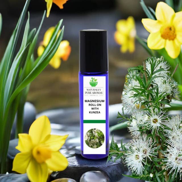 Naturally Pure Aromas - Wholesale Essential oil roll-on - Magnesium Oil Roll on with Kunzea Oil