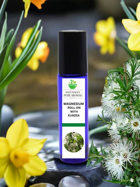 Magnesium Oil Roll on with Kunzea Oil for wholesale by Naturally Pure Aromas
