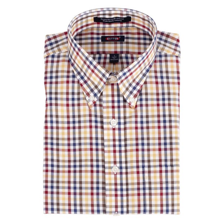 Batton - Wholesale Button Down Shirt - Men's - Paulie Men's Comfortable Button-Down Shirt