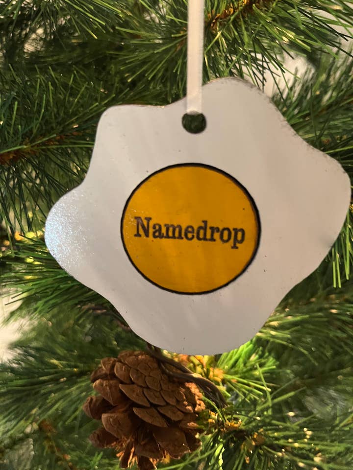 Custom Egg Ornament for wholesale by Room To Improve