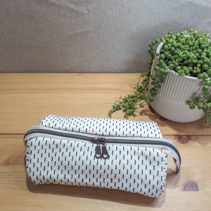 Canvas Sashiko Lynx Bag for wholesale by Bearcat Sewing