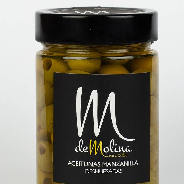 De Molina - Wholesale Olives - PITTED CHAMOMILE OLIVE