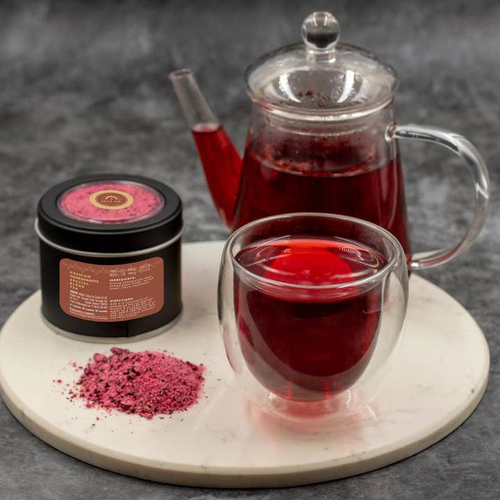 Aladdin - Wholesale Loose Tea - Malak Premium Pomegranate Tea Turkish Organic Herbal6