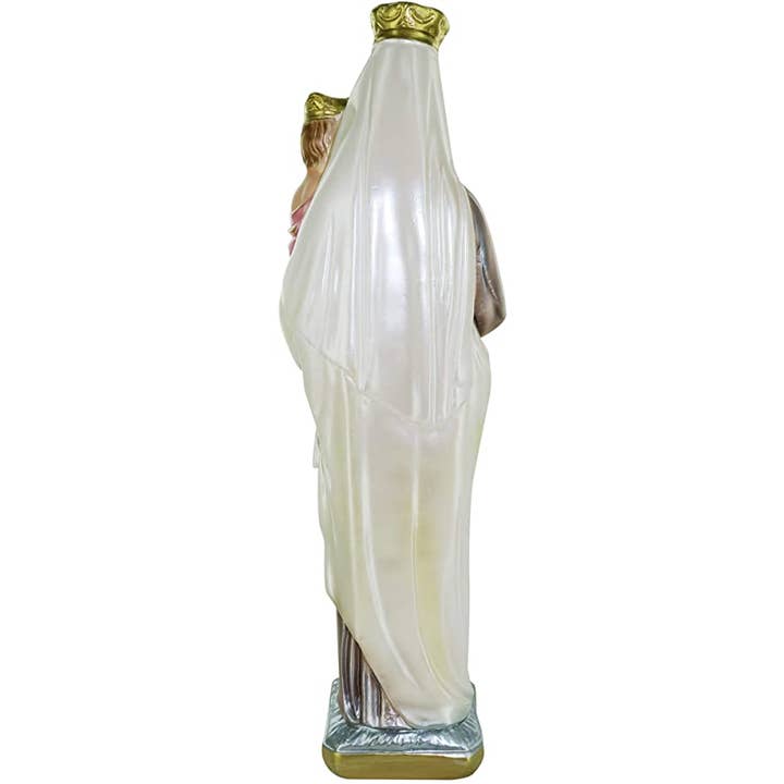 Costa Articoli Religiosi - Wholesale Decoratief beeldje - Standbeeld van Onze Lieve Vrouw van de berg Karmel cm. 20 en 30 in gips6