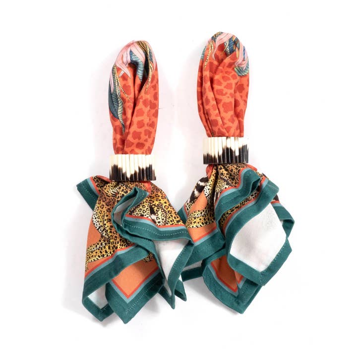 African Trading Partners - Wholesale Napkin Ring - Porcupine Quill Napkin Ring (S/6)4