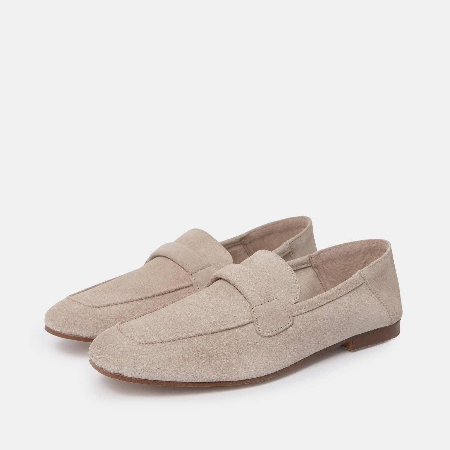 Ann Kurz - Wholesale Loafers - Women's - Loafer - Suede Caramelo0