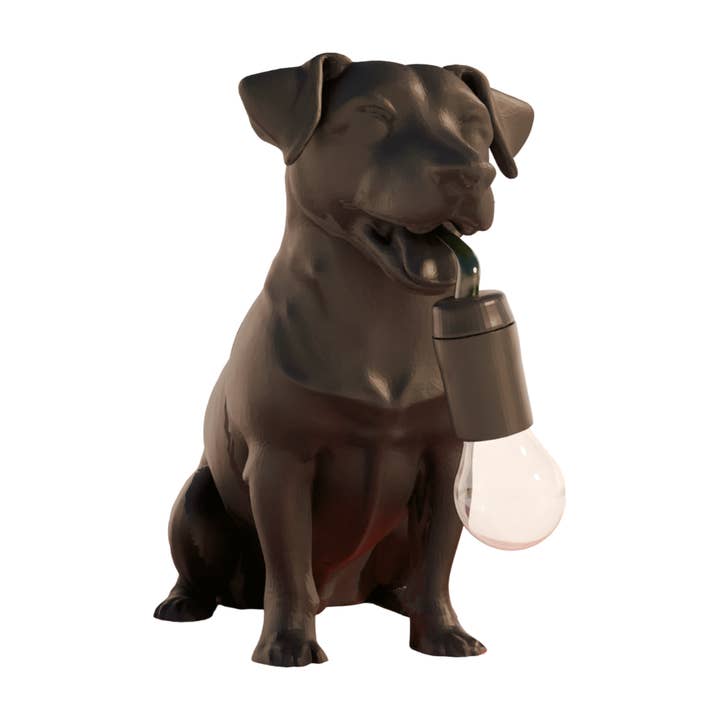 Jack Russell Terrier table lamp for wholesale by Fiastra Design