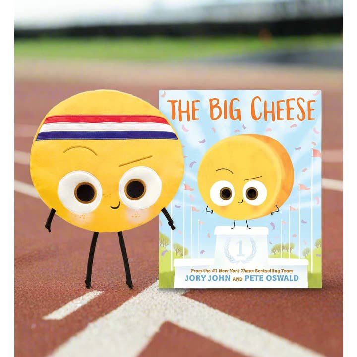 MerryMakers - Wholesale Stuffed/Plush Toy - Kids & Baby - The Big Cheese Plush with hardcover book
