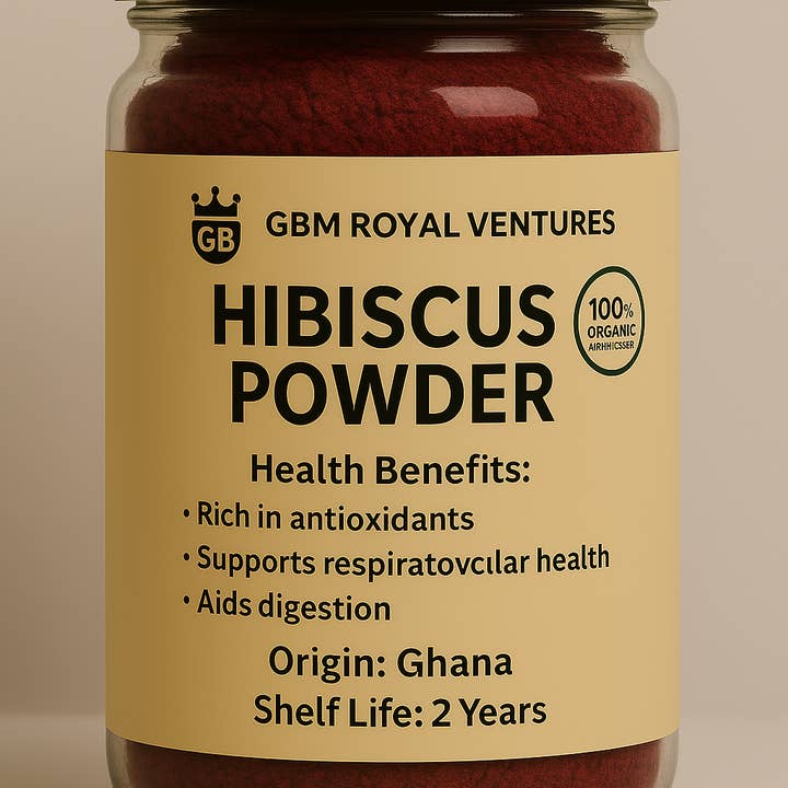Hibiscus Powder for wholesale by GBM ROYAL VENTURES