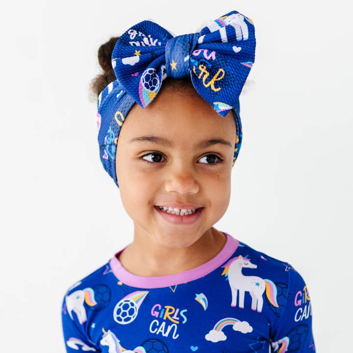 Unicorn Goals Biggie Bow para venta al por mayor de Kiki + Lulu