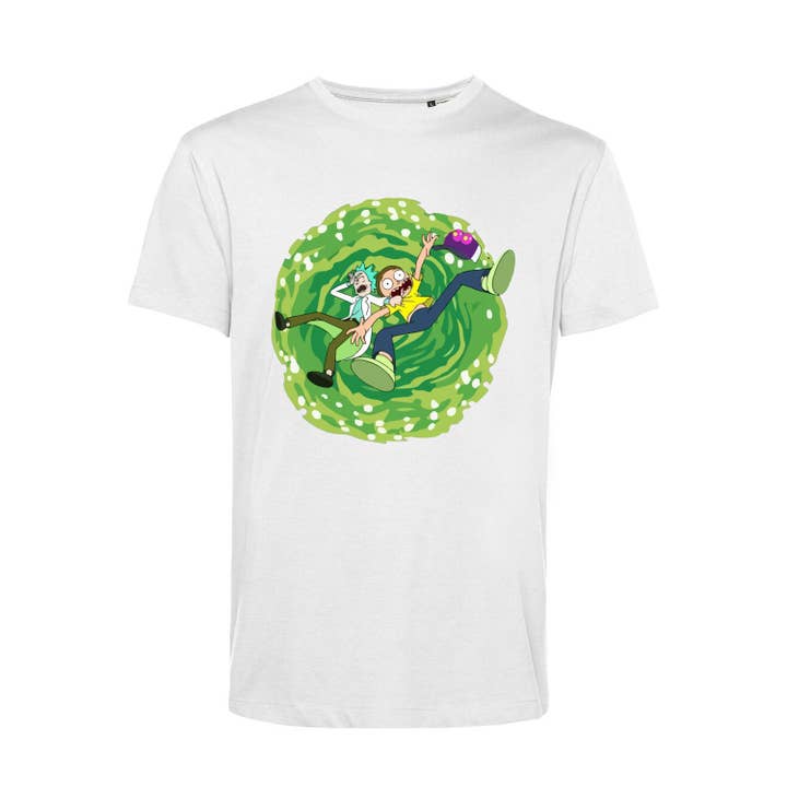 Men's Printed T-Shirt - Multidimensional Rick & Morty for wholesale by #MAISENZA