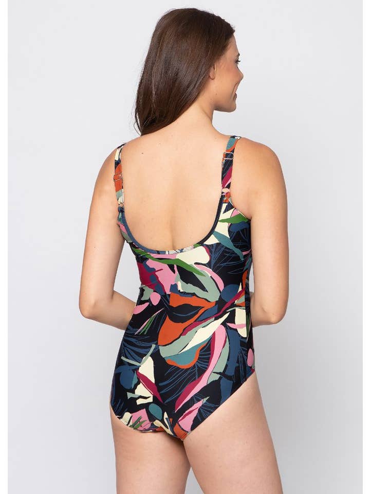 Multi Chlorine Resistant One Piece Mesh Yoke Abstract for wholesale on Faire2