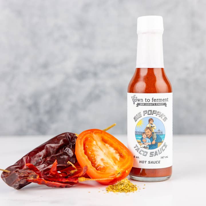 Big Poppa's Taco Sauce for wholesale by Down To Ferment