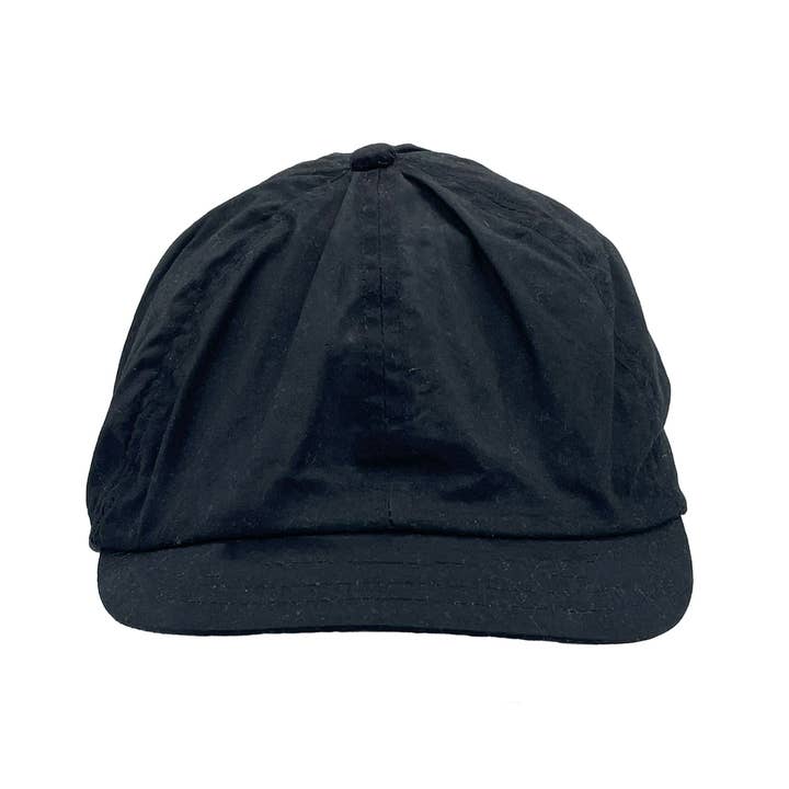 REMOVED BRAND – wholesale Baseballkeps - Unisex – fluffig platt mössa i oljeskinn, vattenavvisande i svart, brunt och mörkblått3