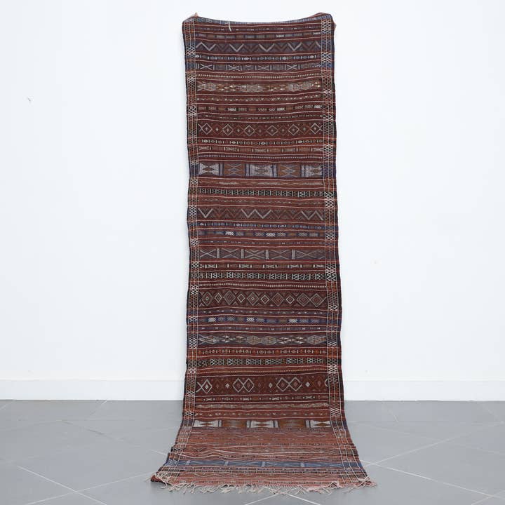 Antieke Marokkaanse Tribale Loper – antieke Marokkaanse loper voor wholesale door MUSMUSRUGS