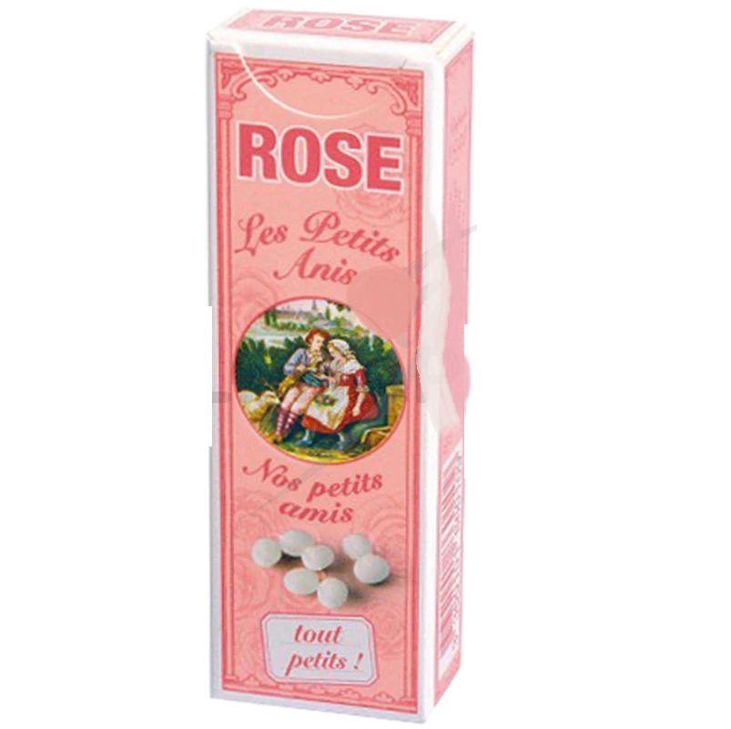 LS GROUP - Wholesale Hard Candy - Rose-Flavored Anise Candies - 18g0