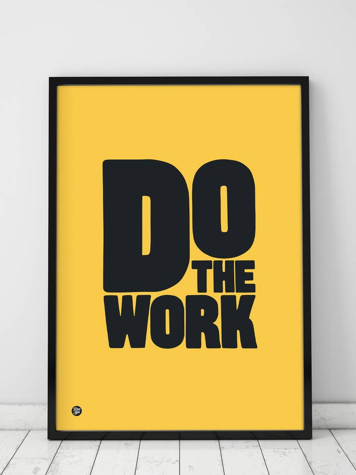 Arte de pared Hacer el trabajo para venta al por mayor de Love Type