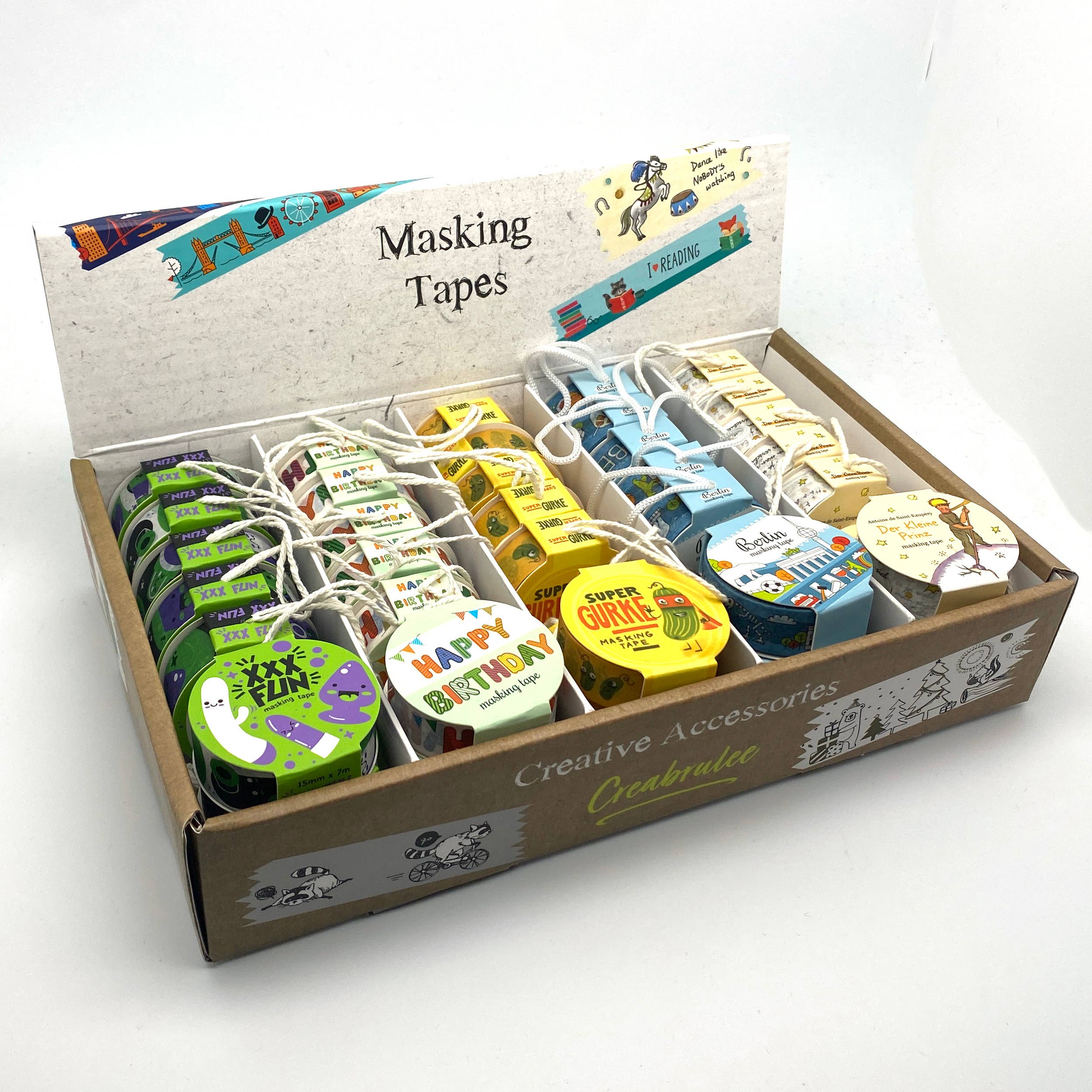 Creabrulee - Wholesale Washi Tape - Arabesque Pattern - Washi Tape / Masking Tape3