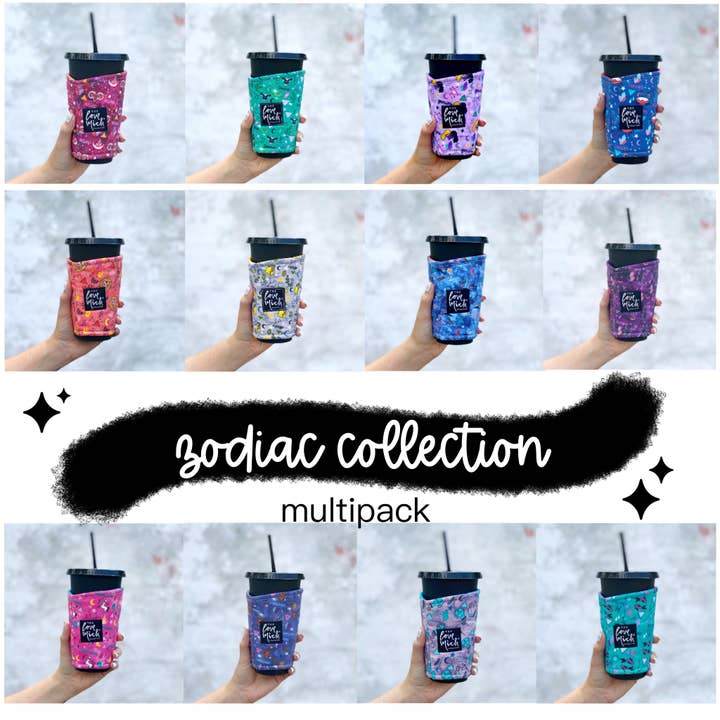 Drink Cozy - Multipack - Zodiac for wholesale by Love Mich, Inc.
