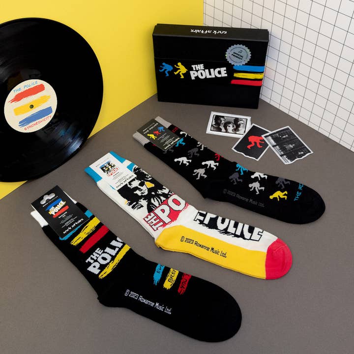 Official The Police Pack Gift for wholesale by Sock Affairs