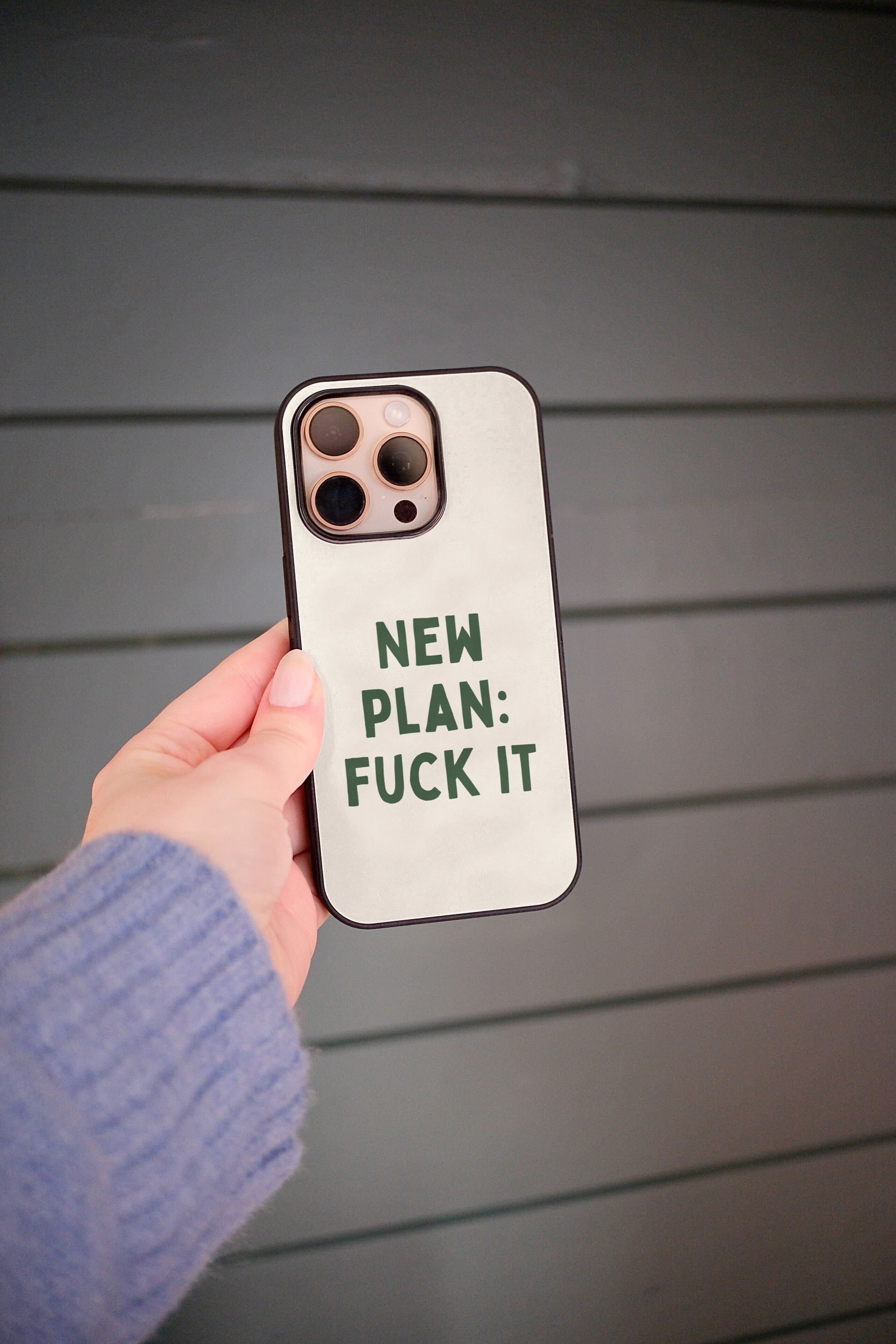 Wisdom and Wonder Designs – wholesale Phone case – Women’s – New Plan: Fuck It | Phone Case2