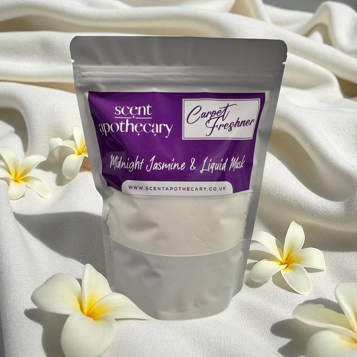 Midnight Jasmine & Liquid Musk Carpet Freshener for wholesale by Scent Apothecary