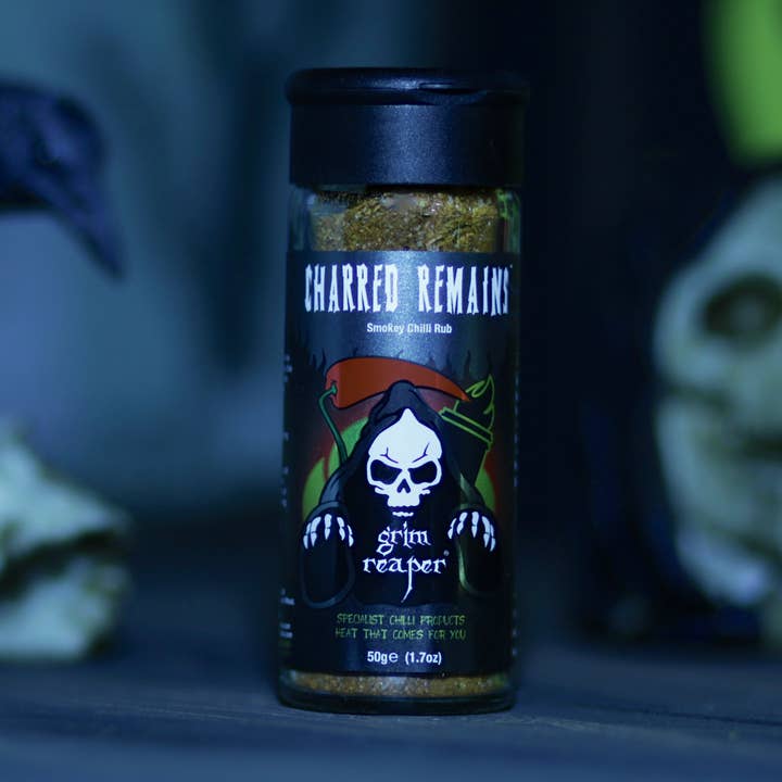 Ceifador - Restos Carbonizados - Esfregar a Seco por atacado de Dorset Chilli Shop