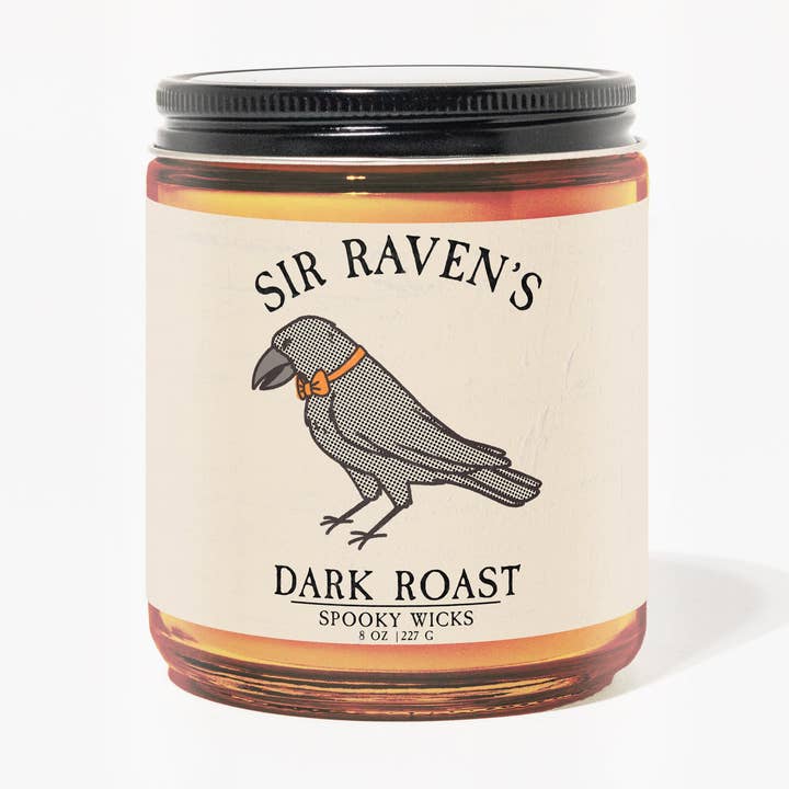 Vela Dark Roast de Sir Raven para venta al por mayor de Spooky Wicks
