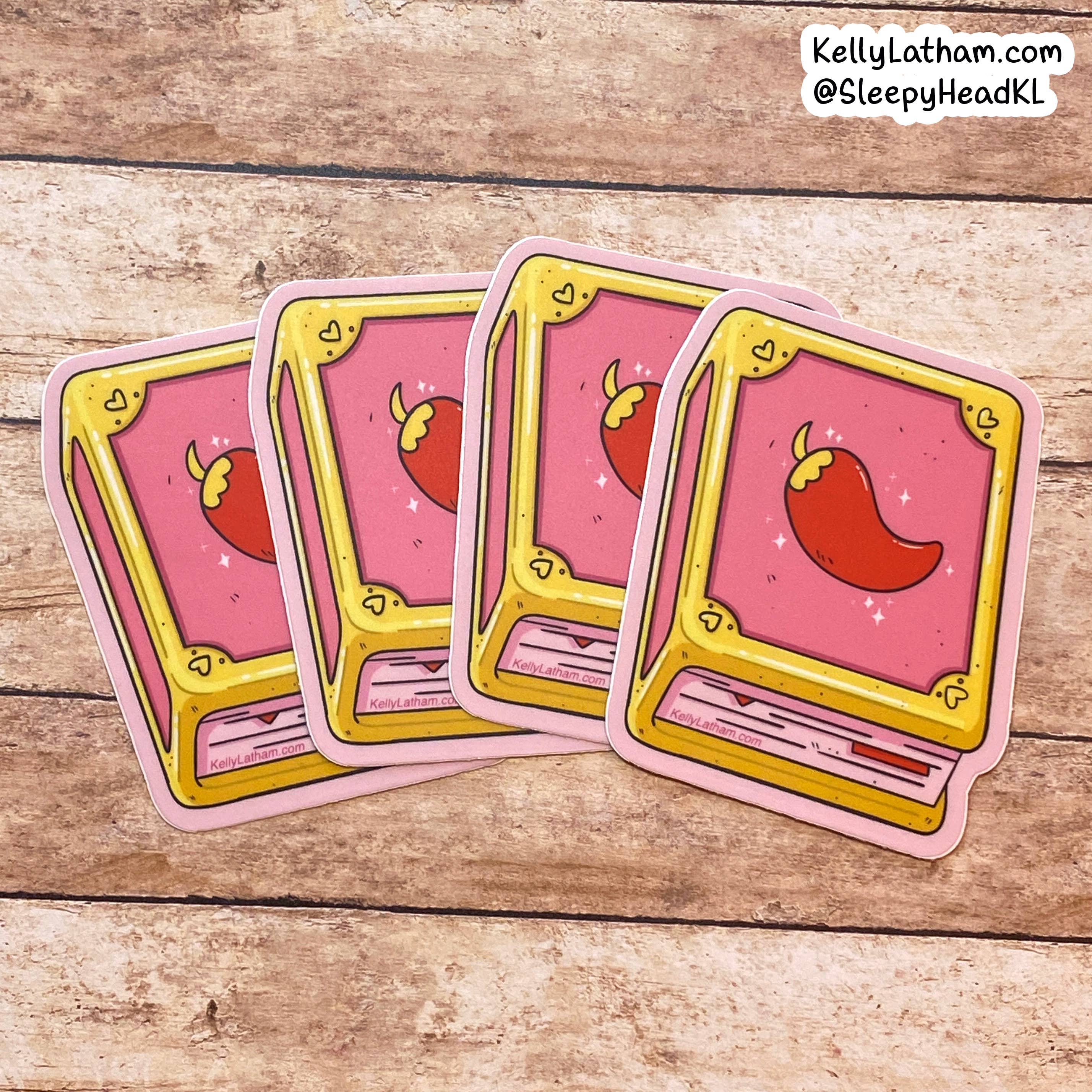 Kelly Latham Art - Wholesale Sticker - Spicy Book Vinyl Sticker Bookish Bookstore Grappige Leuke Smut1