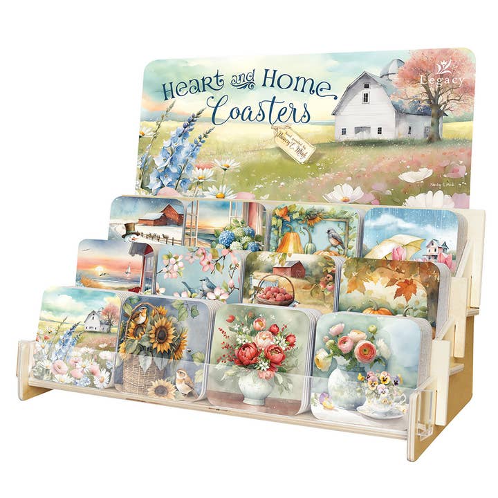 Heart & Home Coaster Collection for wholesale by Legacy