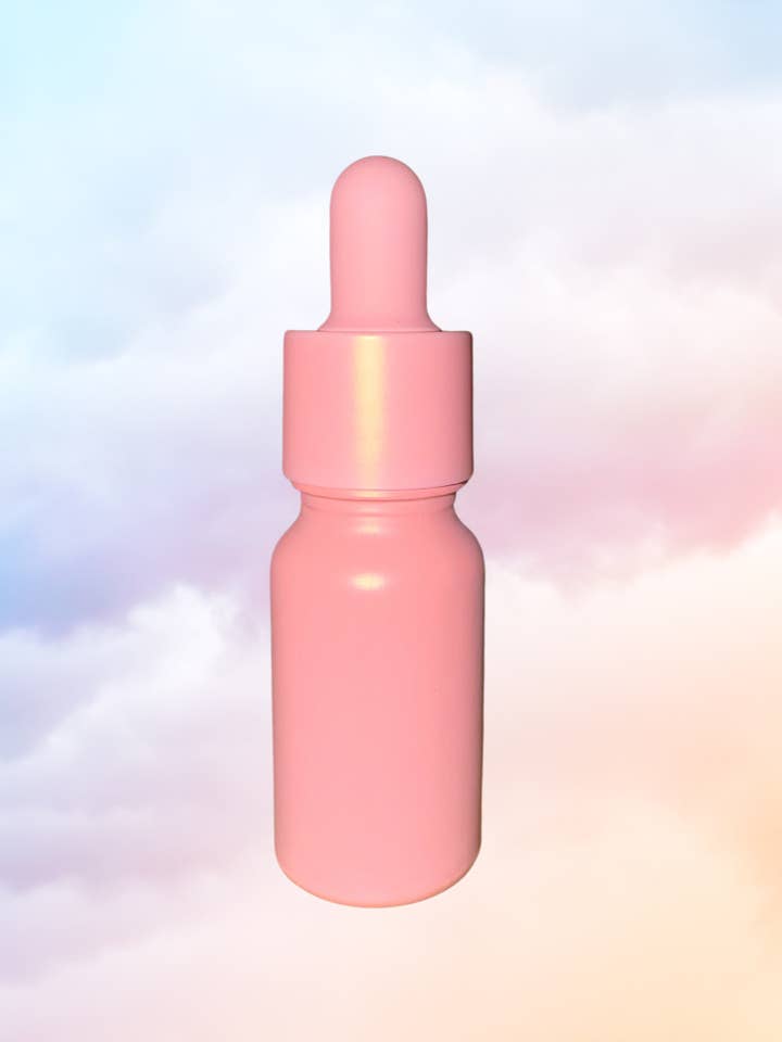 Cuticle Oil – Pink Dropper Bottle 10ml (UNLABELED) for wholesale by Clean Bunny