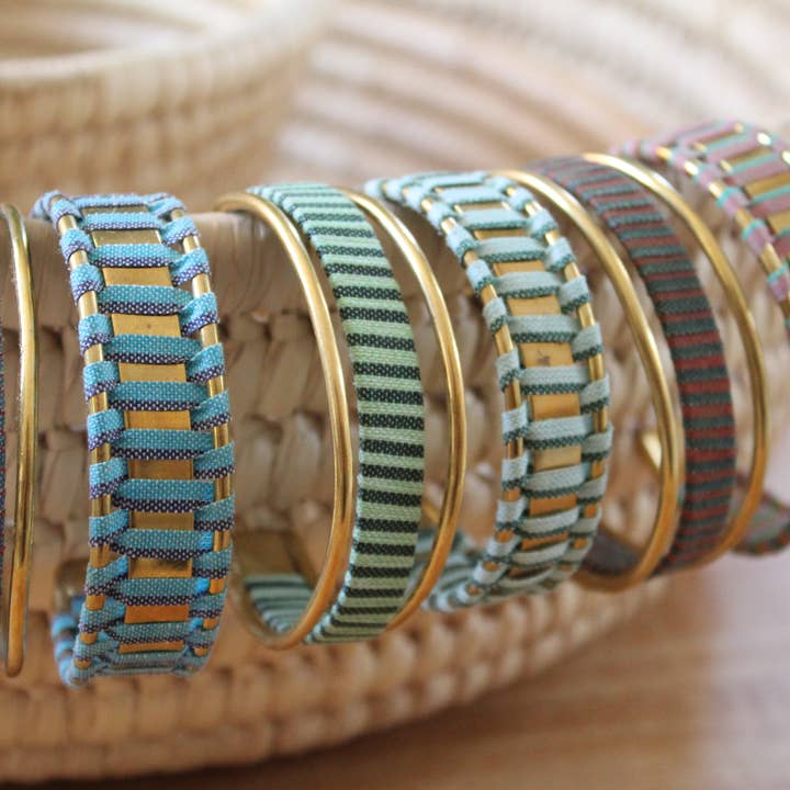 Jimani Collections - Wholesale Cuff Bracelet - Makena Bracelets (set of 2)