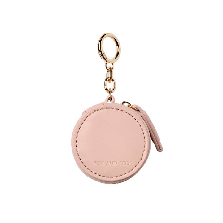 Eye Catcher charm with microfibre cleaning cloth - Blush for wholesale by FOX AND LEO